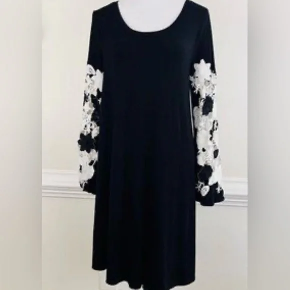 ASOS | Dresses | Design History White Lace Black Dress | Poshmark